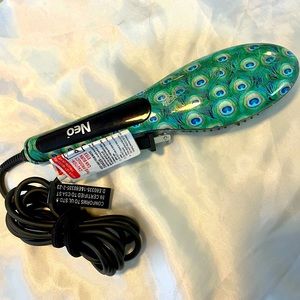 NEO Choice Ionic Heated Brush Straightener,Ceramic